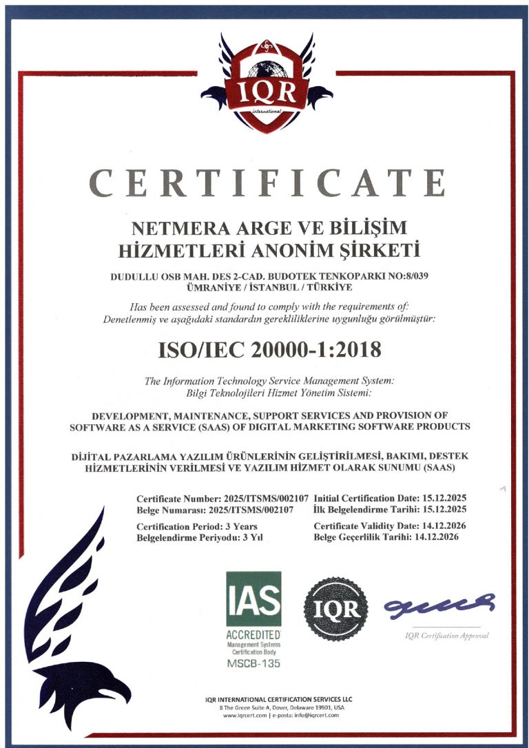 ISO 20000-1: 2018