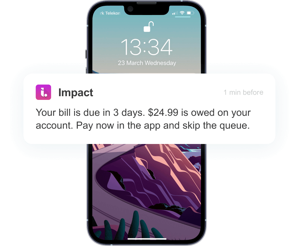Nudge subscribers to pay before the deadline passes